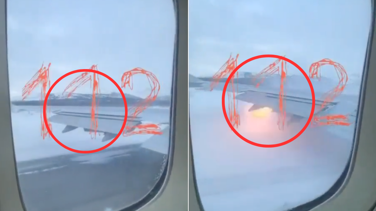 Tensión en pleno vuelo: motor explota durante el despegue y piloto aborta maniobra a último minuto para evitar tragedia en Rusia Tensión en pleno vuelo: motor explota durante el despegue y piloto aborta maniobra a último minuto para evitar tragedia en Rusia