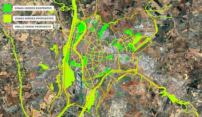 Sevilla lucirá un anillo verde y azul que la rodeará con 42 kilómetros de nuevos parques, lagunas y senderos Sevilla lucirá un anillo verde y azul que la rodeará con 42 kilómetros de nuevos parques, lagunas y senderos
