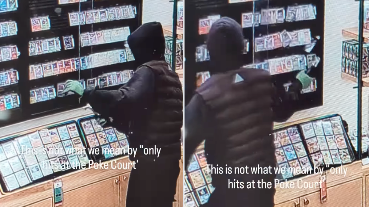 Video capta el momento cuando ladrones armados roban más de medio millón de dólares en tarjetas 'Pokémon' de una tienda en Estados Unidos Video capta el momento cuando ladrones armados roban más de medio millón de dólares en tarjetas 'Pokémon' de una tienda en Estados Unidos