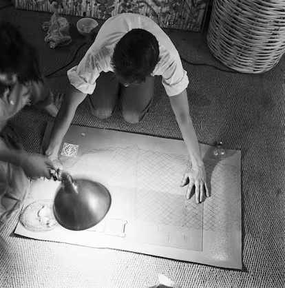 Las cianotipias de Rauschenberg y Weil, mucho más que la mujer del artista Las cianotipias de Rauschenberg y Weil, mucho más que la mujer del artista